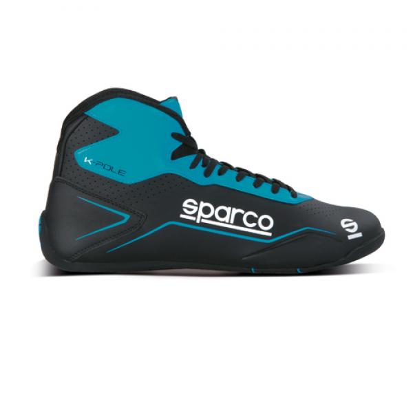 Sparco Kart Schuhe K-POLE schwarz/blau Gr. 39